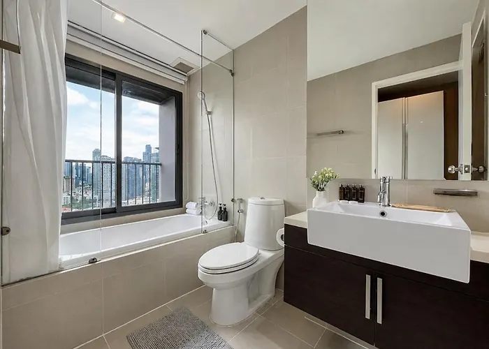 Exclusive Cityscape - Ultra Fast Wifi - Bts Thong Lor Apartment Bangkok